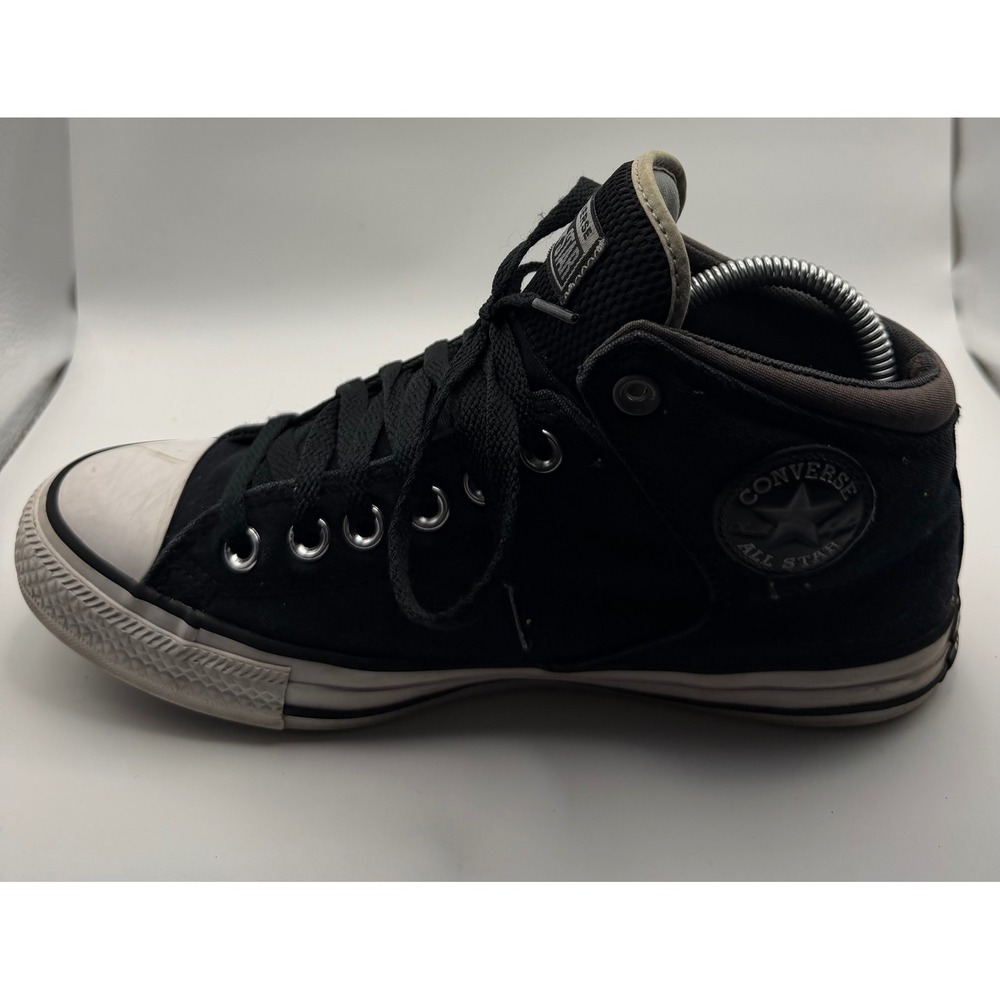 Converse All Star High Street Unisex Men 7 Women 9 Black Good Padded Mid Top